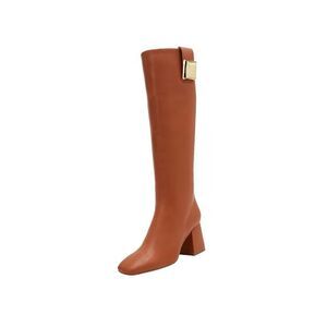 Brand New Katy Perry The Gemini Boot Knee High in Cognac Color Size 5.5